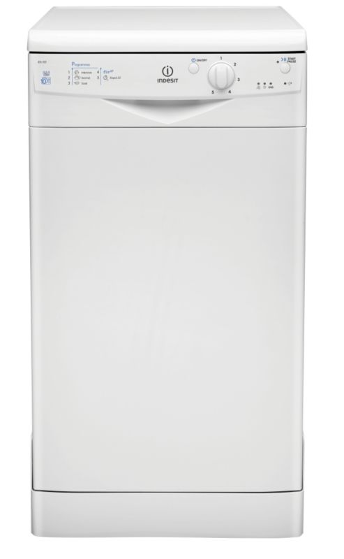 Indesit Slimline Dishwasher Ids105 White