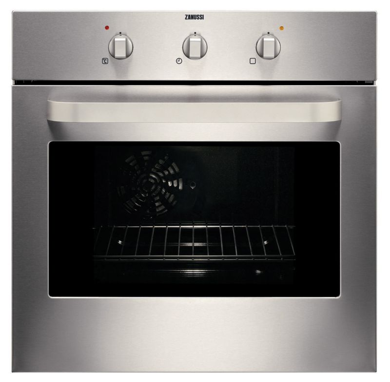 Zanussi BuiltIn Electric Single Fan Oven Stainless Steel ZOB230X