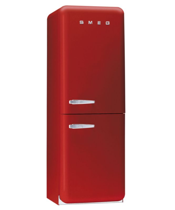 Smeg 50's Retro Style Fridge Freezer FAB32R7 Right Handed Red