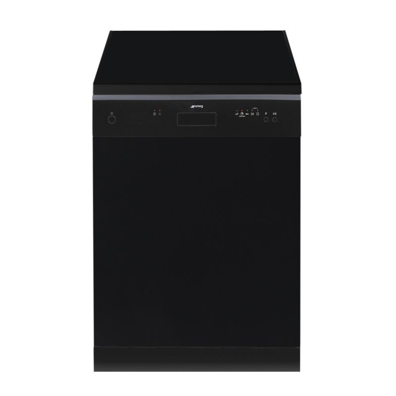 Smeg Freestanding Dishwasher 60cm Black Gloss DFC612BK