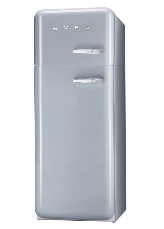Save on this Smeg 50's Retro Style Fridge Freezer FAB30YX Left Handed Silver Effect