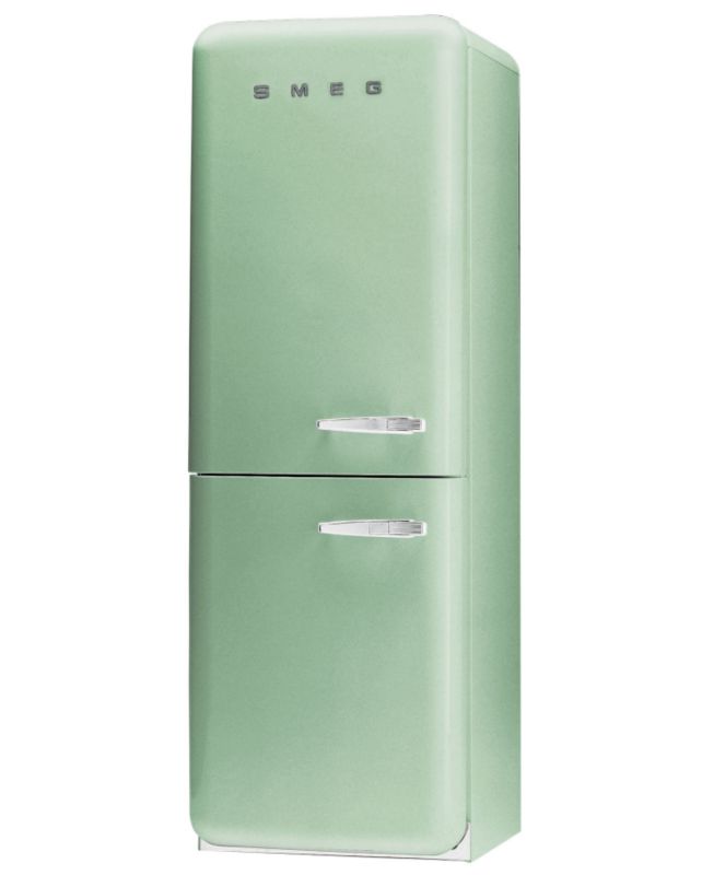 Save on this Smeg 50's Retro Style Fridge Freezer FAB32YV Left Handed Pastel Green