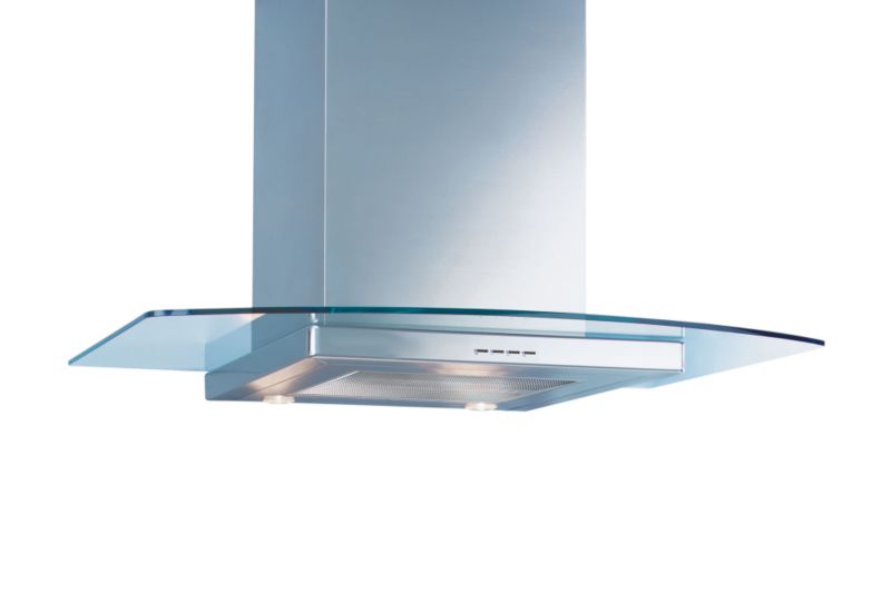Flatglass Hood FGHD90SS Stainless Steel