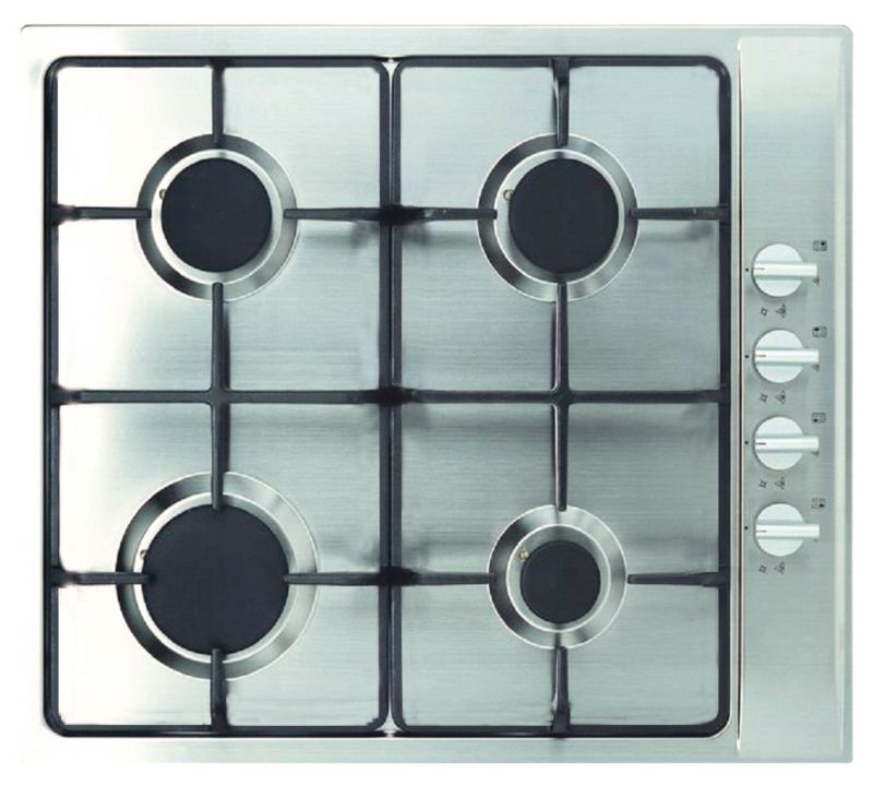 60cm 4 Burner Gas Hob Stainless Steel GHFF60SS