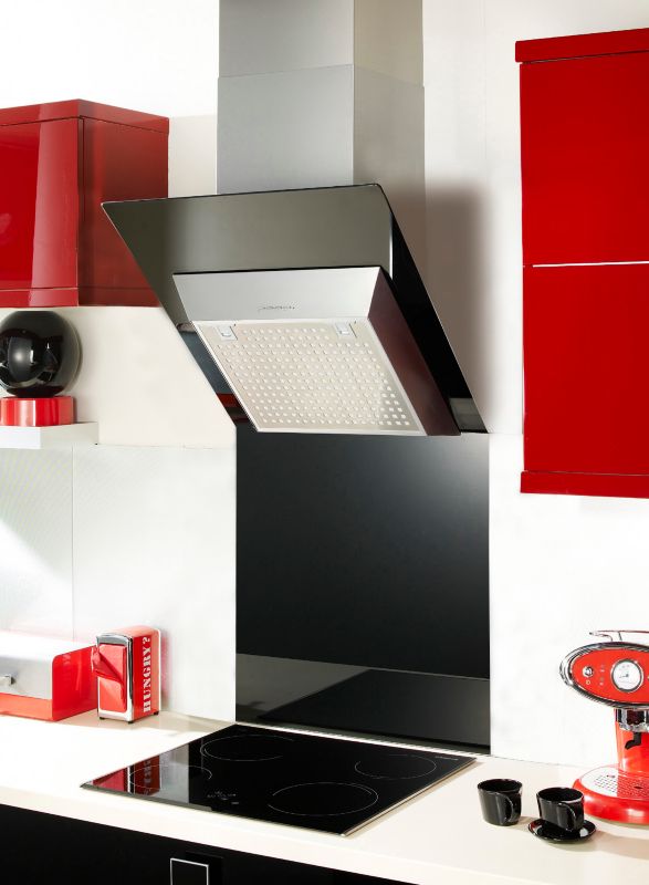 Designair CoOrdinating Splashback Black Glass