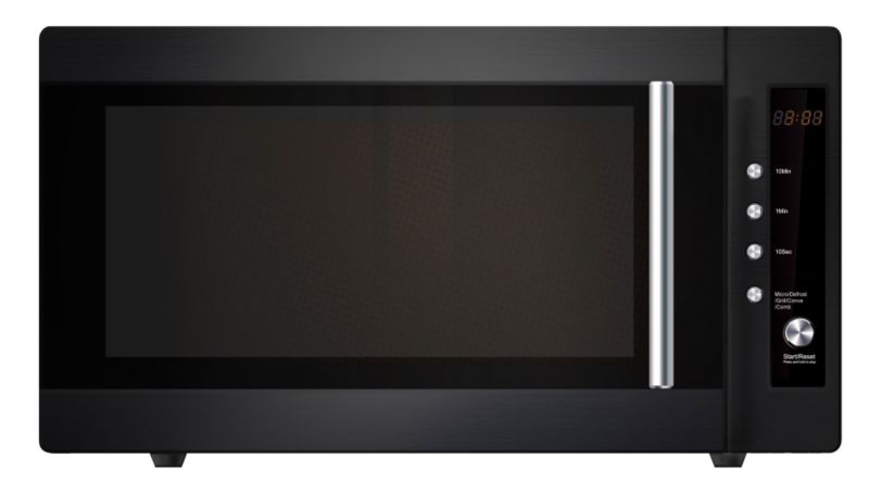 60cm Built In Microwave and Grill Black MG23BK