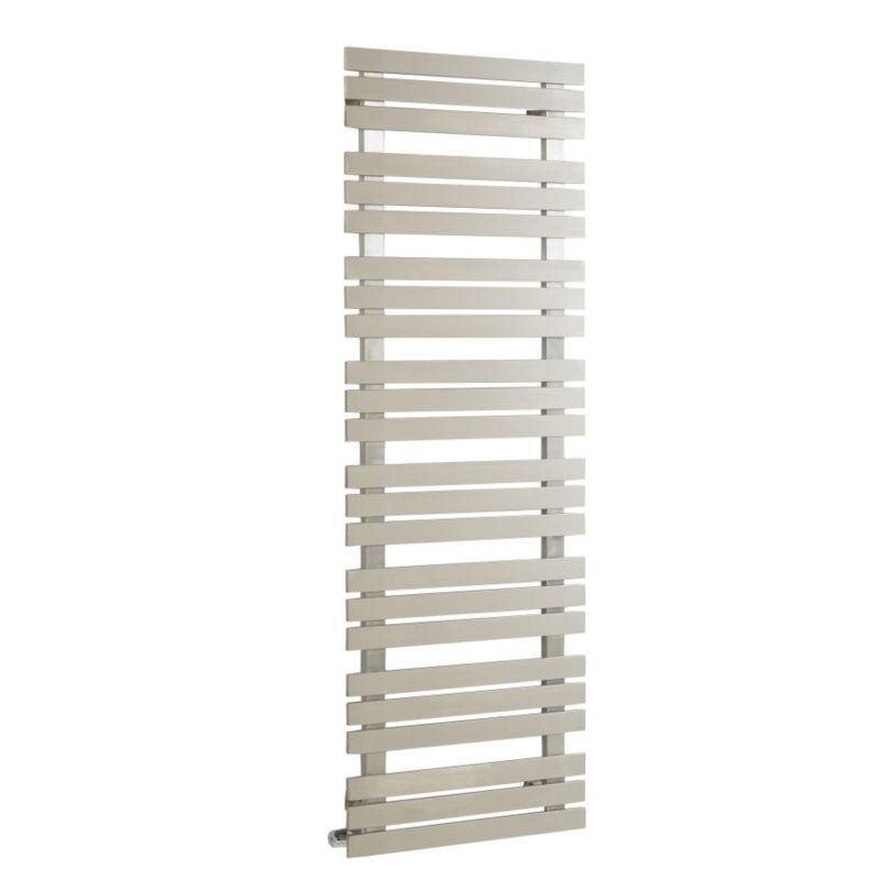 Accuro Korle Captiva 18 Radiator Brushed Stainless Steel H 104 x W 50 x D 3cm