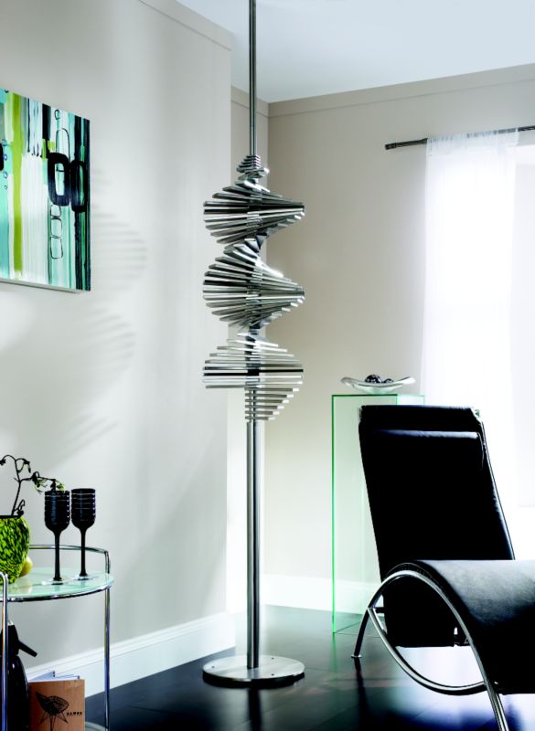 Alternative image for Accuro-Korle Ecstasy 2 Electric Radiator Brushed Stainless Steel (H) 270 x (W) 50 x (D) 50cm
