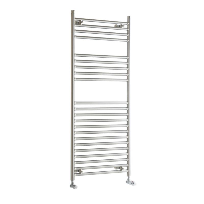 Accuro-Korle Escape 130-55 Radiator Brushed Stainless Steel (H) 130 x (W) 55 x (D) 3cm