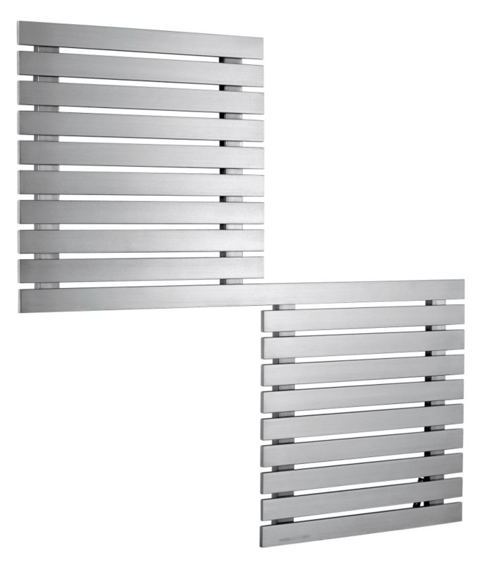 Accuro Korle Reflection Radiator Brushed Stainless Steel