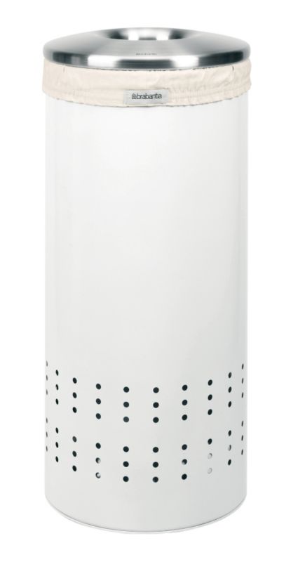 Brabantia Laundry Bin, 30 litre White