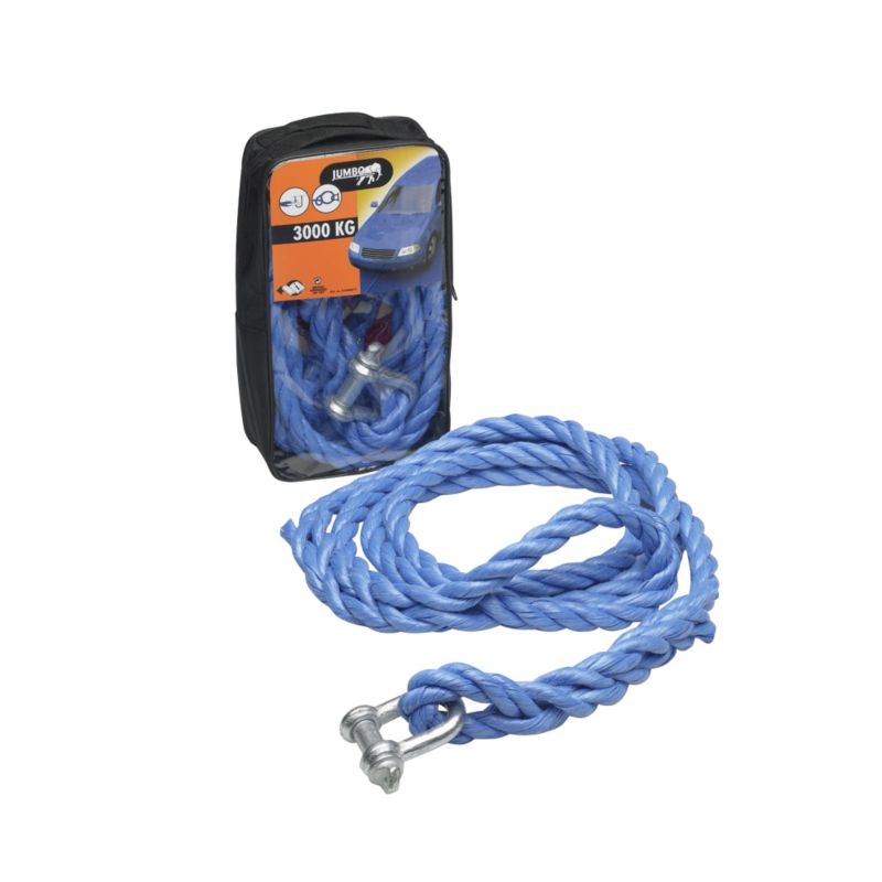 Jumbo 3000kg Blue Tow Rope