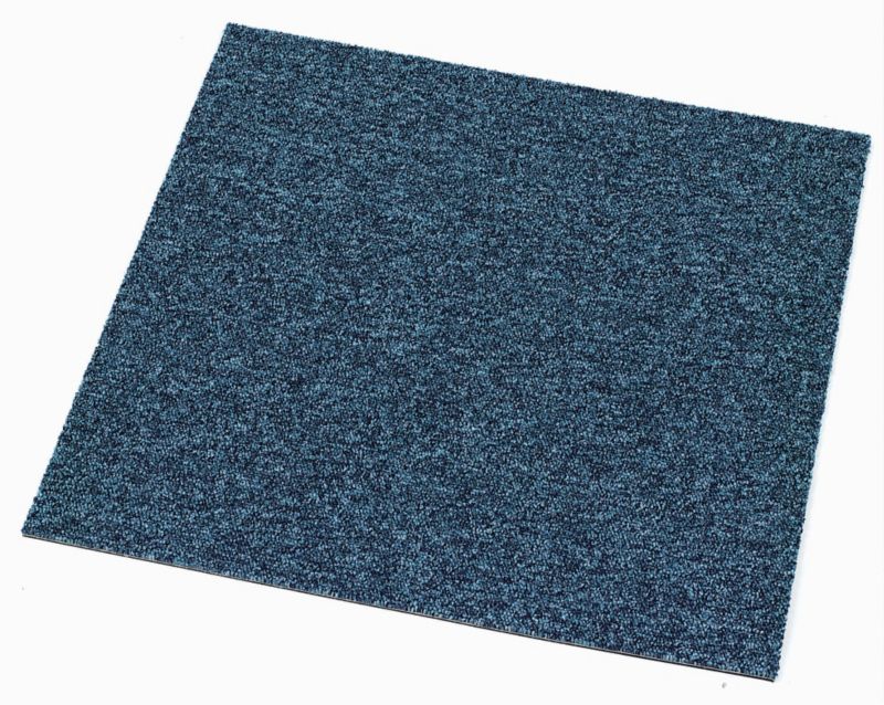 Heuga Saturn Carpet Tile Blue Pack of 20
