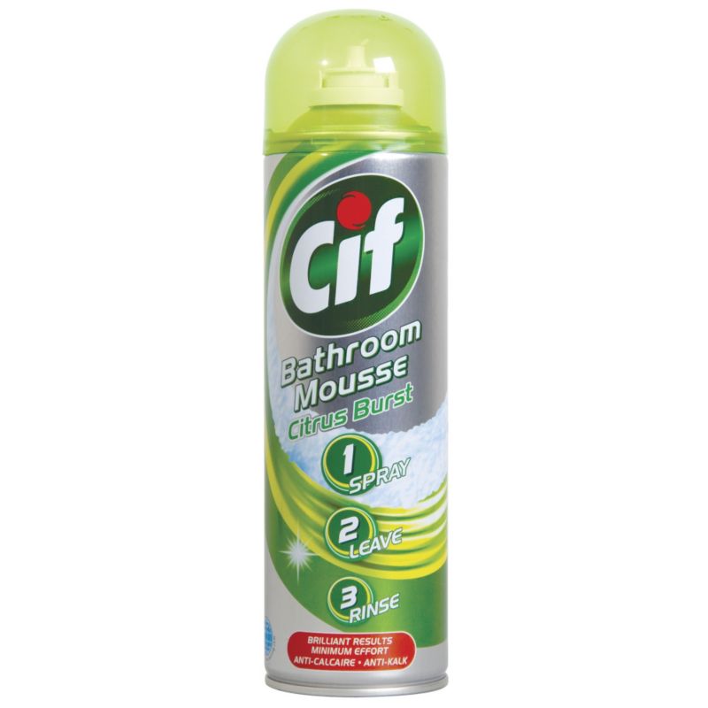 Cif Bathroom Mousse Citrus