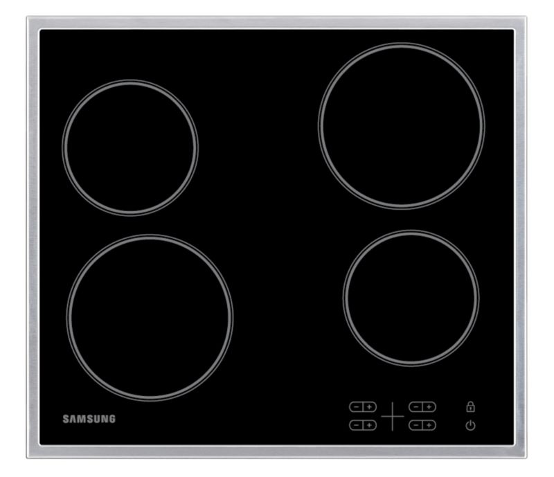 Samsung 60cm Touch Control Ceramic Hob BlackGlass C61R2AEE