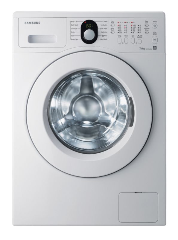 Samsung Freestanding Washing Machine Silver Effect WF8704RSS H844 x W598 x D600mm