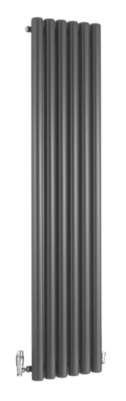 Vulkan Radiator Anthracite Grey (H)1800 x (W)435 x (D)116mm