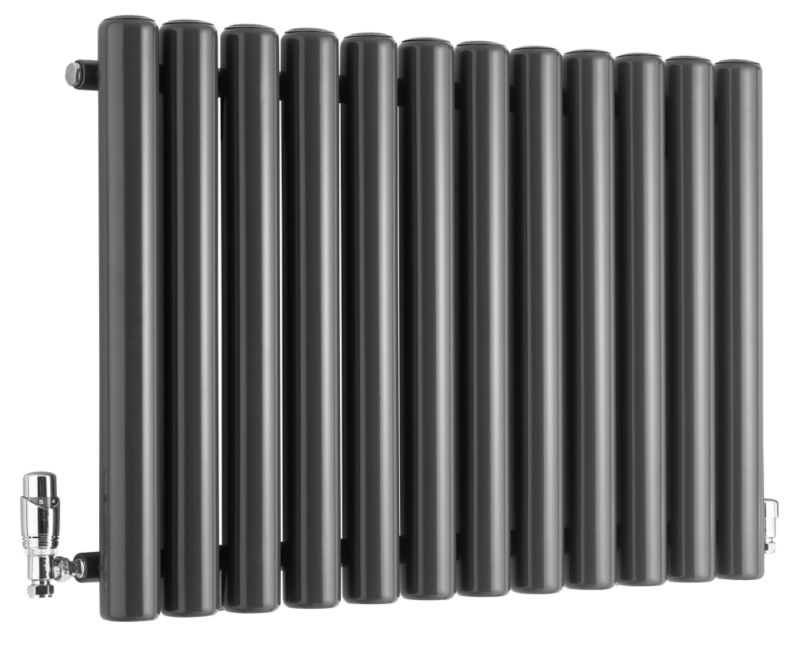 Vulkan Radiator Anthracite Grey (H)600 x (W)885 x (D)116mm