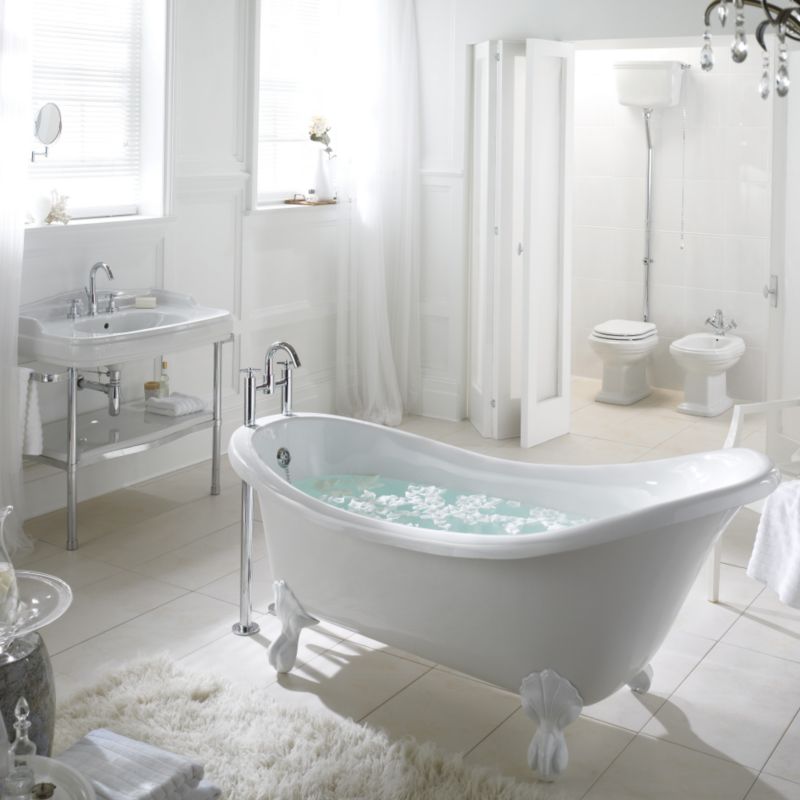 Alternative image for Eclectic Basin Structure & Shelf White/Chrome Effect (L)600cm x (W)900 x (H)920