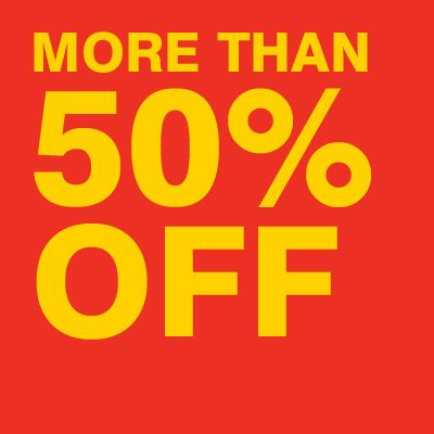 More than 50% off
