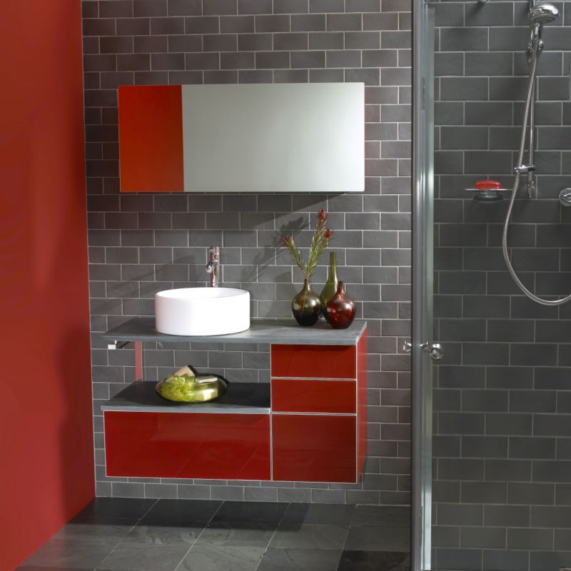 Alternative image for Rouge Tall Mirror Unit (H)1725 x (W)355 x (L)350mm
