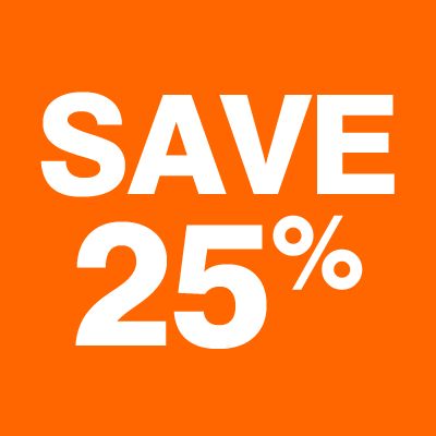 25% off
