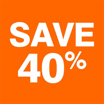 40% off