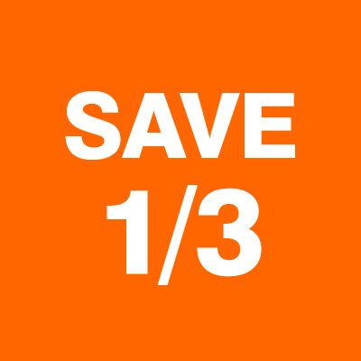 1/3 off