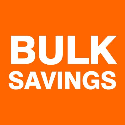 Bulk Savings