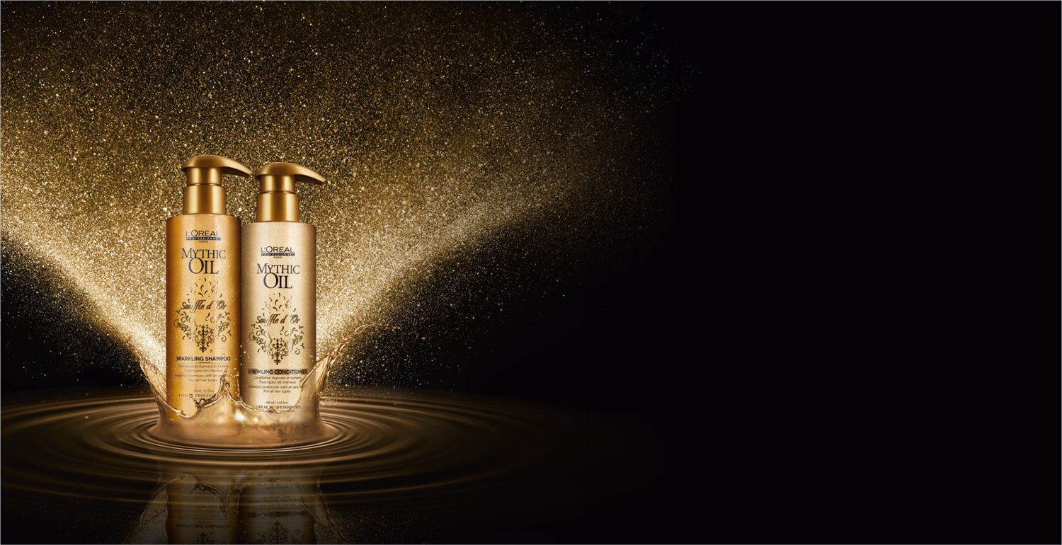 Mythic Oil introduces the new sparkling clear shampoo and conditioner duo from L'Oréal Professionnel