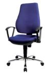 Topstar Buerodrehstuhl Power Star Profi Permanentkontakt Blau