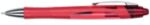 Foray Super Comfort Kugelschreiber 06 mm Rot Mit Druckmechanik 12 Stueck