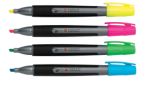 FORAY Textmarker Keilspitze 1 4 mm Farbig sortiert 4 Stueck