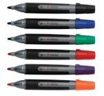 Foray Flipchart Marker Rundspitze 1 3 mm Farbig sortiert 6 Stueck