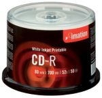 50 Stueck Imation CD Rs in Spindel bedruckbar 700 MB 80 Min