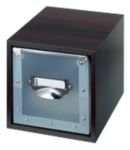 Hama CD DVD Box 130 Schwarz Silber
