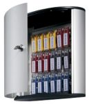 Durable Schluesselkasten Key Box 18 Silber 30 x 118 x 28 cm