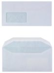 Office Depot Briefumschlaege Mit Fenster Gummiert 75 g m2 220 x 110 mm DL 1000 Stueck