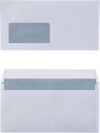 Office Depot Briefumschlaege Mit Fenster Abziehstreifen 80 g m2 220 x 110 mm DL 1000 Stueck