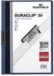 Durable DURACLIP Klemmmappe DIN A4 Dunkelblau 30 30 Blatt