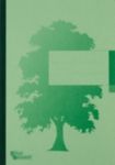 König Ebhardt Geschaeftsbuch Recycling Grau Gruen Kariert 72 Blatt