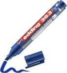 edding 363 Board Marker Keilspitze 1 5 mm Blau 10 Stueck