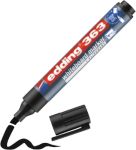 edding 363 Board Marker Keilspitze 1 5 mm Schwarz 10 Stueck