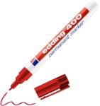 edding 400 Permanent Marker Rundspitze ca 1 mm Rot