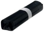 Muellsaecke 120 l Schwarz 70 x 110 cm 50 Stueck