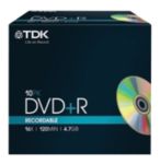 10 Stueck TDK DVDR 120 min Jewel Case 47 GB 120 Min