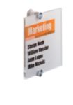 Durable Crystal Sign Tuerschild 148 x 148 mm