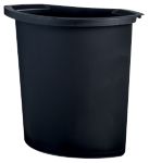 Helit Nasseinsatz fuer 30 45 Liter Papierkörbe Schwarz 6 Liter Polyethylen