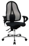 Topstar Buerodrehstuhl Sitness 15 Permanentkontakt Schwarz