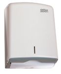 Office Depot Falthandtuchspender ABS Kunststoff Wei 275 x 130 x 364 mm